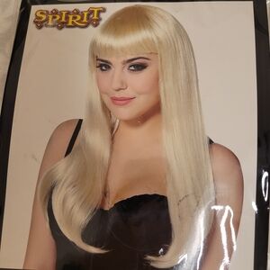 Spirit Platinum Blonde Wig for Women